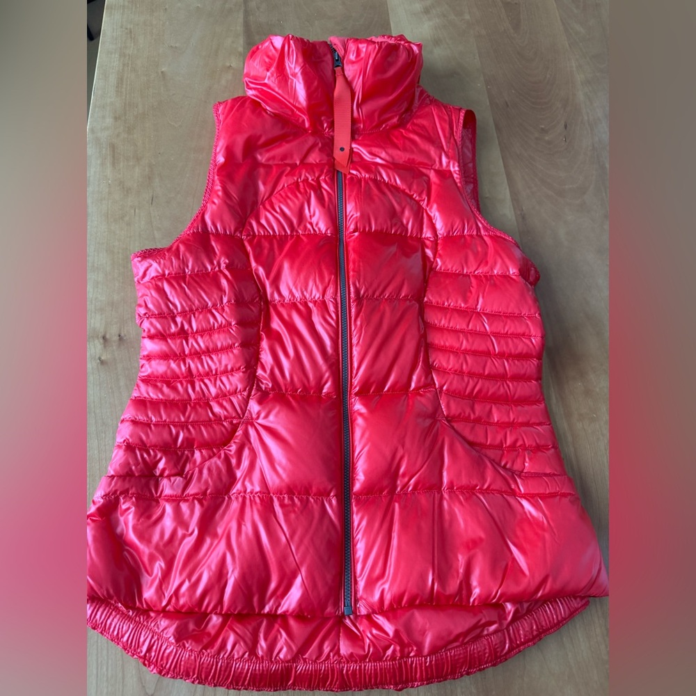 Lululemon Classic Red Puffer Vest